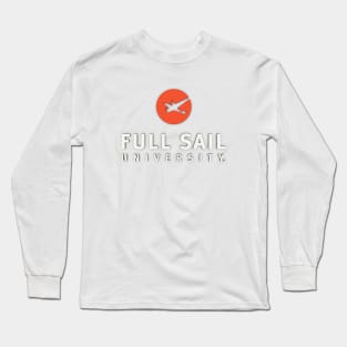 3d full sail university for dark color Long Sleeve T-Shirt